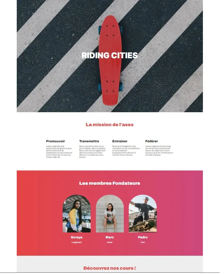 riding cities