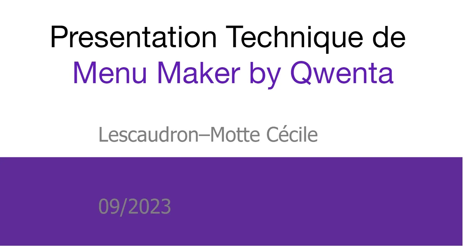 image présentation tecknique